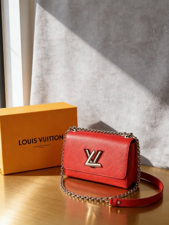 Louis Vuitton Handbags - Louis Vuitton Twist MM Red Epi Bag